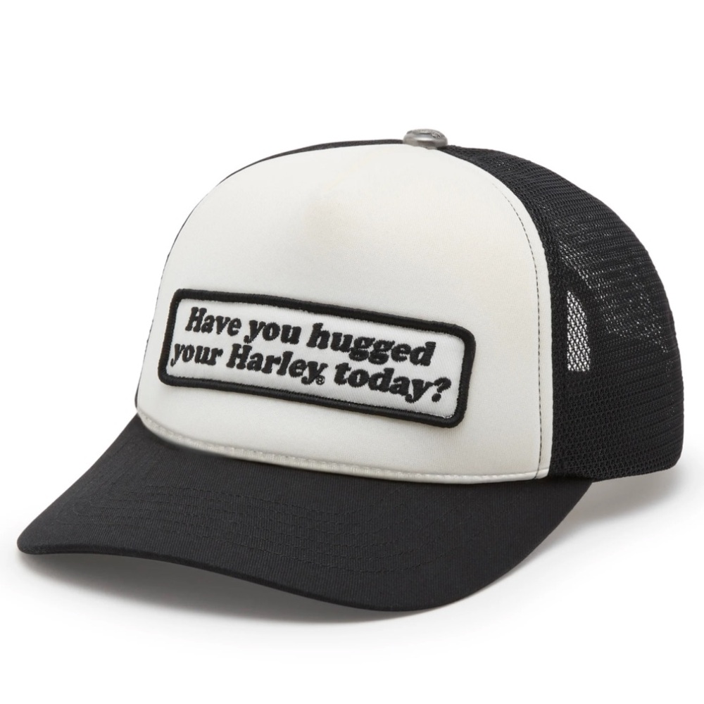 Harley Davidson - Hug a Harley Trucker Cap